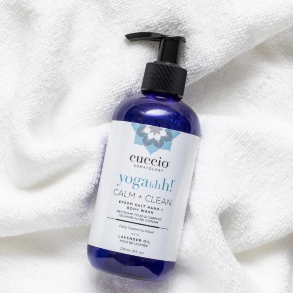 NEW Cuccio epsom salt hand/body wash